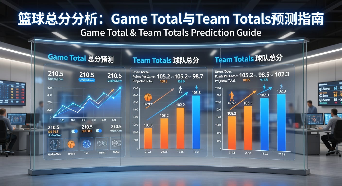 篮球总分 game total team totals 实战解析