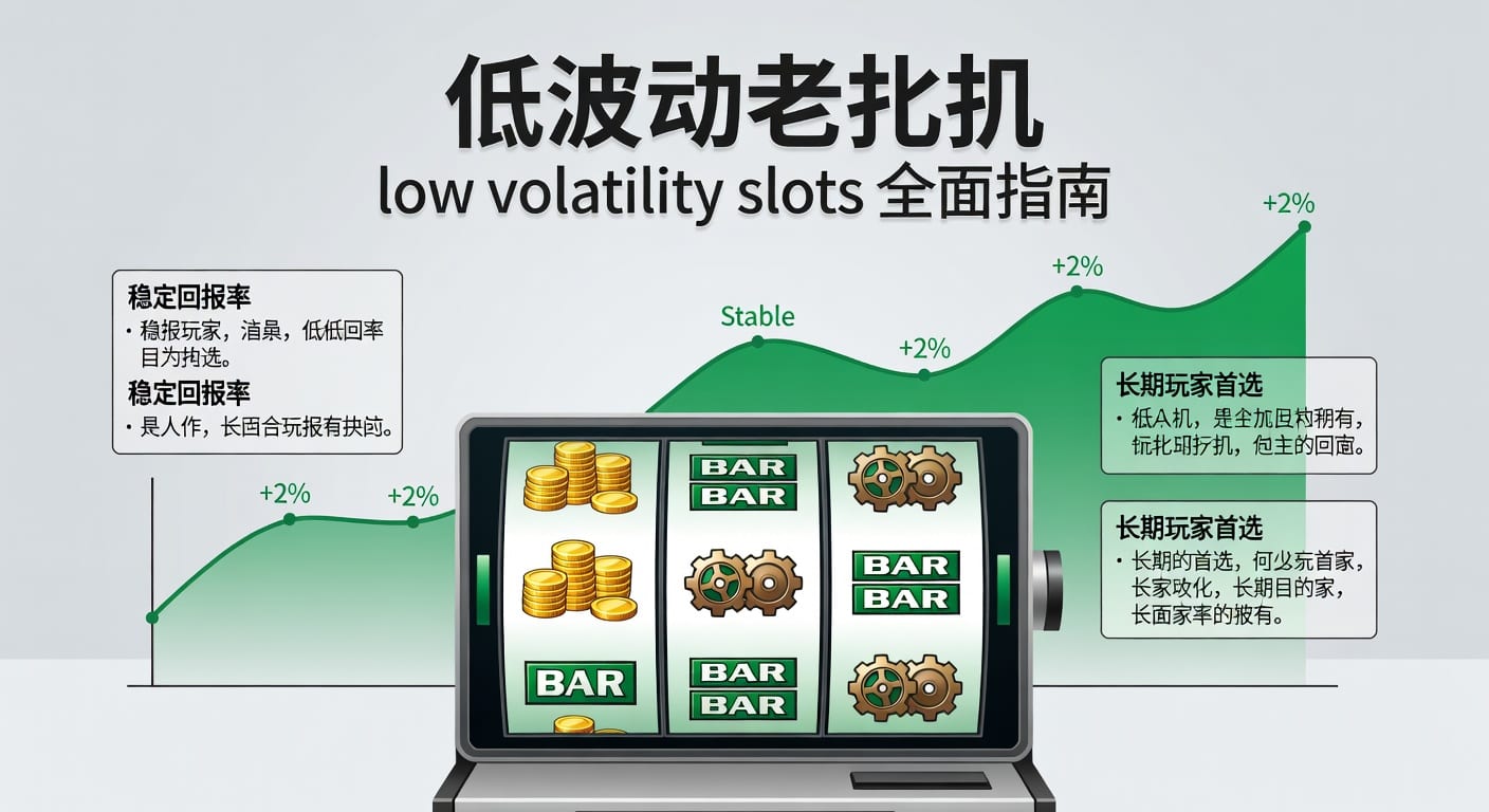 低波动老虎机 low volatility slots 稳健玩法指南