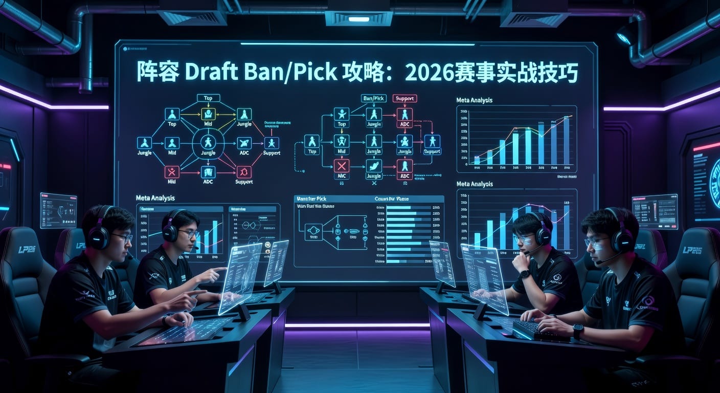 阵容 Draft Ban/Pick 赛前读盘与选位思路