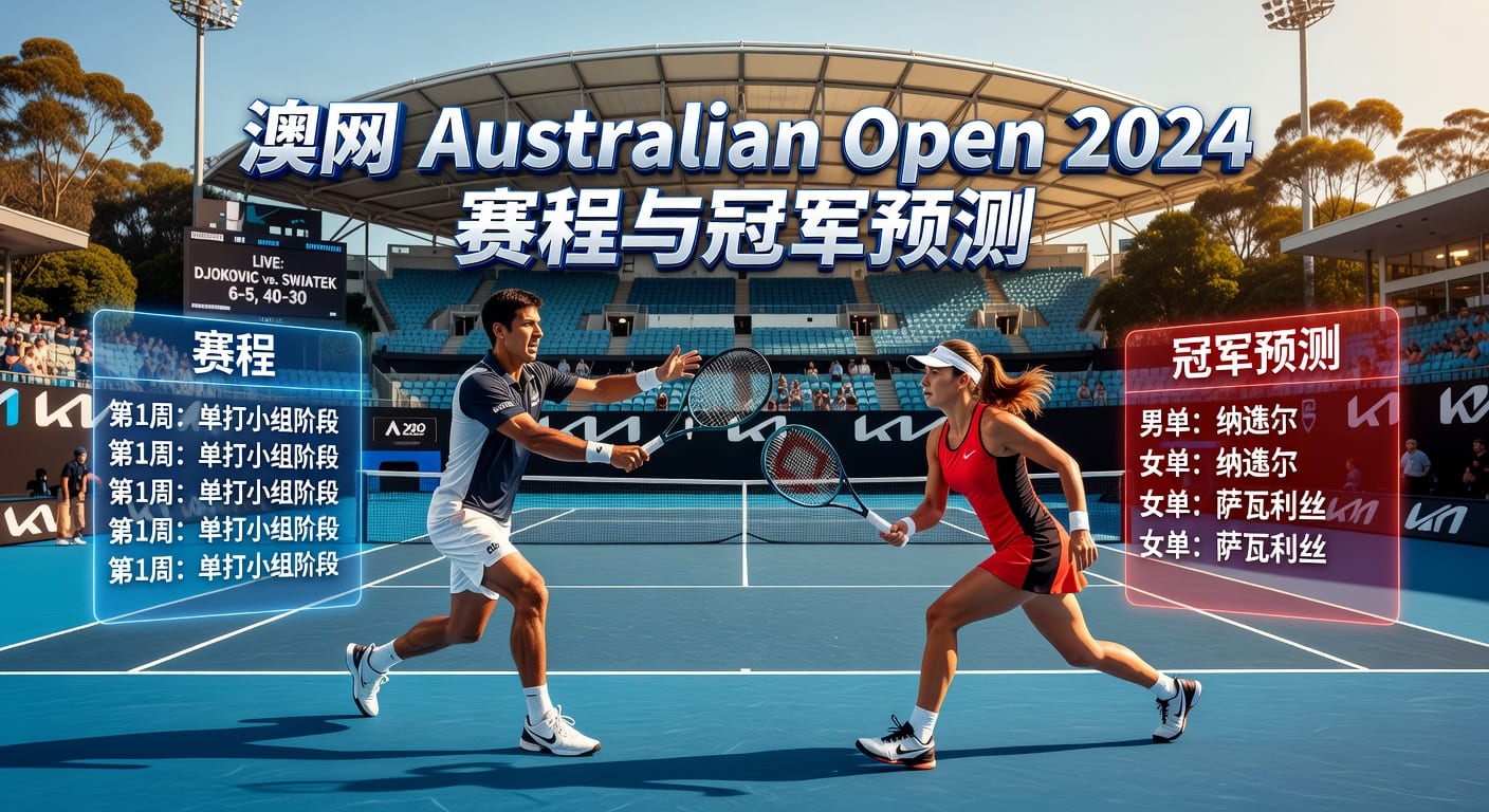 澳网 Australian Open｜永利国际娱乐官网赛程前瞻