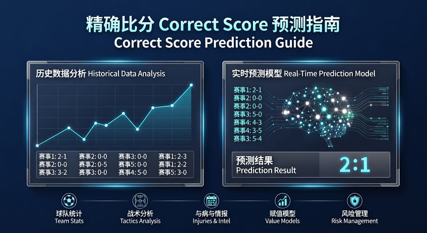 精确比分 correct score：雷速体育官网实战指南